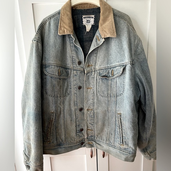 Lee Other - Vintage 1990s Made in USA Lee Storm Rider Denim Jacket Boxy M/L